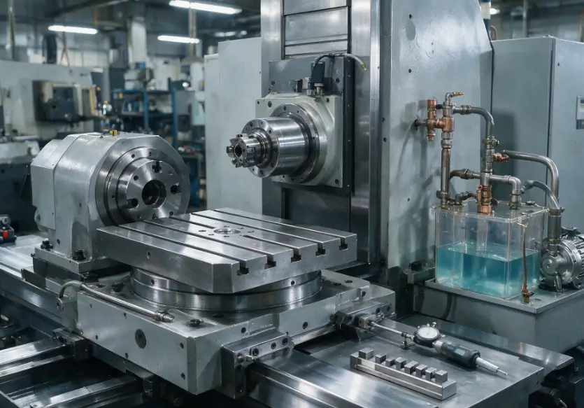 Horizontal Machining Center Accuracy Maintenance Guide: Thermal Deformation Compensation + Work Table Maintenance Practical Solutions | Positioning Error Stability ±0.005mm