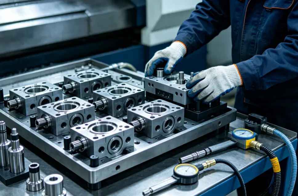Horizontal Machining Center Changeover Speed Up: Digital Twin Virtual Debugging + Quick-Change Functional Units