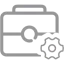 Spare parts supply icon